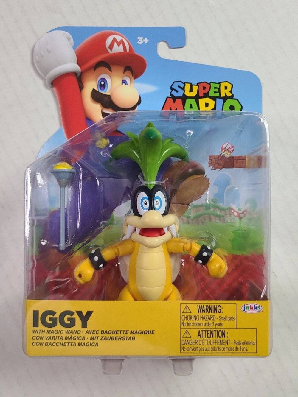 Super Mario Wave 49 - Iggy with Magic Wand Action Figure Collectible